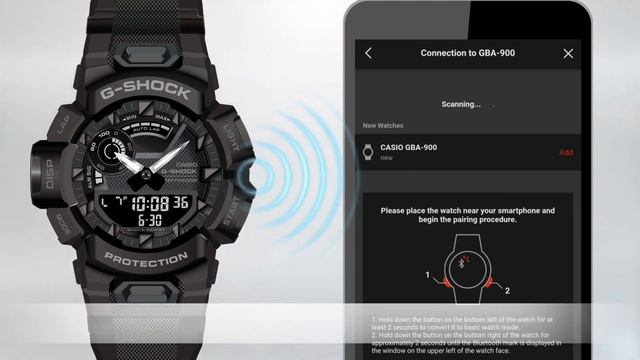 Tip1 ? GBA-900 G-SHOCK ? How to pair with your Smartphone смотреть онлайн