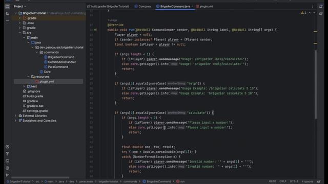 Spigot Plugin Tutorial | Brigadier Commands смотреть онлайн