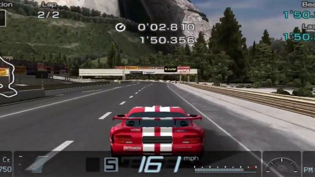 Gran Turismo PSP - El Capitan Original Course Reverse D Rank Race(PPSSP HD) смотреть онлайн