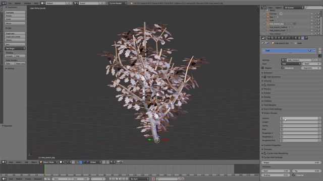 Movie Scene Creation in Blender 3D на русском языке 10 как создать реалистично выглядящие деревья смотреть онлайн
