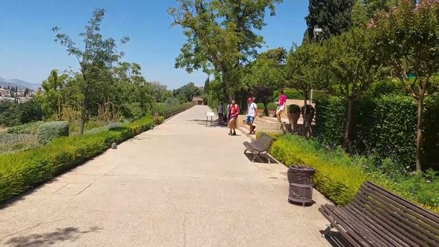 Гранада. Сады Альгамбры. смотреть онлайн