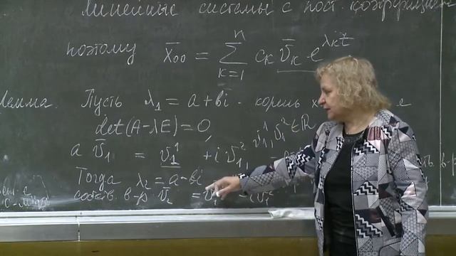2.4 Диффуры лекция - Асташова. Линейные системы с постоянными коэффициентами смотреть онлайн