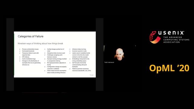 OpML '20 - How ML Breaks: A Decade of Outages for One Large ML Pipeline смотреть онлайн