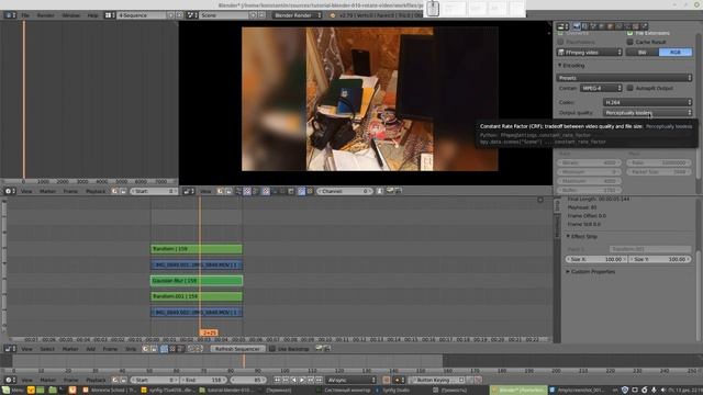 Монтаж в Blender: Как экспортировать в видео смотреть онлайн
