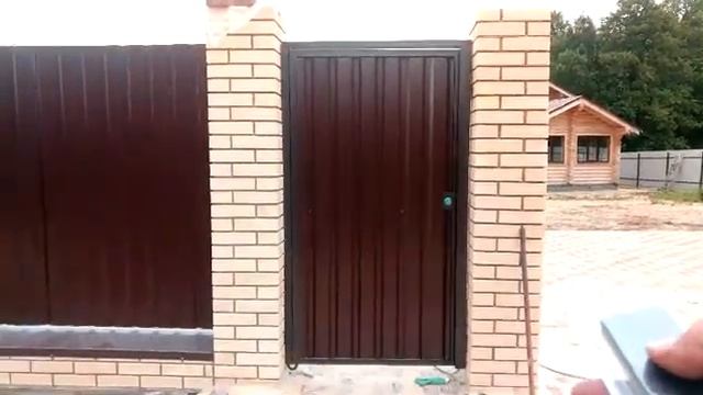 открытие калитки пультом от ворот