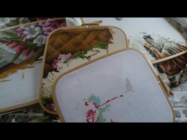 #вышивка 18-24 января 2021г/отпуск закончился/Вернулась к корзине с сиренью/Крестики в эксель смотреть онлайн