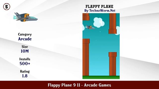 Top 10 Flappy Plane 9 11 Android Games смотреть онлайн
