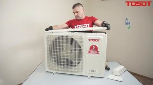 Видеообзор кондиционера TOSOT, Серия Elion  Полная разборка