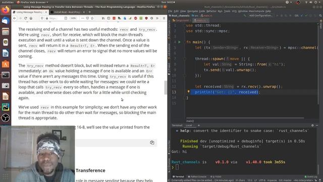 Rust: Channels смотреть онлайн