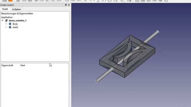 Tutorial: Schnitte und deren Darstellung in FreeCAD 0.17 смотреть онлайн