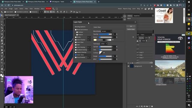 How to make Twitch Panels Valorant Style Without Photoshop! смотреть онлайн