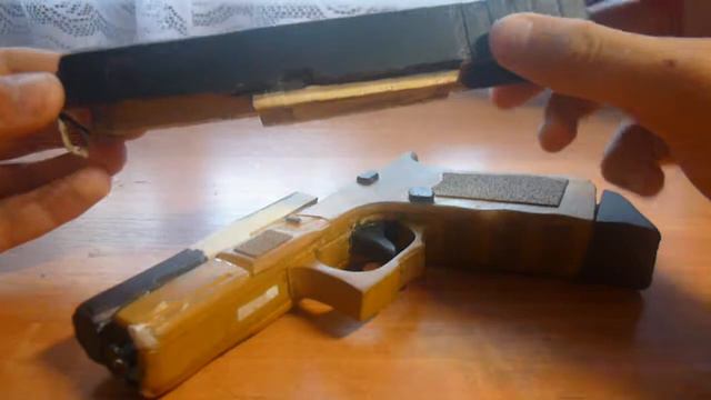 Glock 19 из дерева :: Golck 19 Out Of Wood
