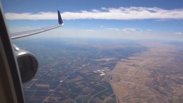 UNITED AIRLINES Boeing 757-300 / Chicago O'Hare to San Francisco / 4K Video смотреть онлайн