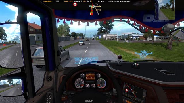 18. ETS2 ver 1.37.2 Волоколамск(RU) - Медвежьегорск(RU) 20т 1107км смотреть онлайн
