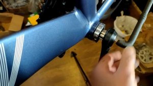 Замена каретки под квадрат VP на каретку с пустотелой осью на внешний чашках MEGAEXO / Чайнлайн