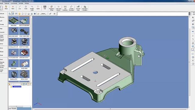 How to use CAD software: Open part model and save as .X_T смотреть онлайн