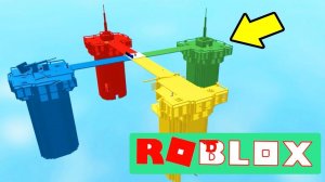 УГАРНЫЙ РЕЖИМ ЧЕТЫРЕ БАШНИ В РОБЛОКСЕ! ROBLOX мультик для детей
