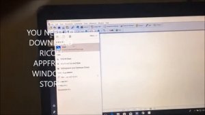 Learn how to SCAN on ricoh sp 100su, SCAN document using adobe pdf and windows app