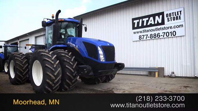 2012 New Holland T9560-361 hrs, AutoSteer, HiFlow, 710R42, 360 HIDs Sold on ELS! смотреть онлайн