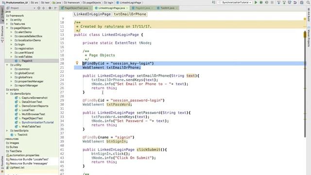 Page Object Model, Base class for reliable UI object interaction. смотреть онлайн