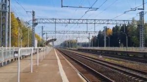 сапсан проезжает станцию Малино