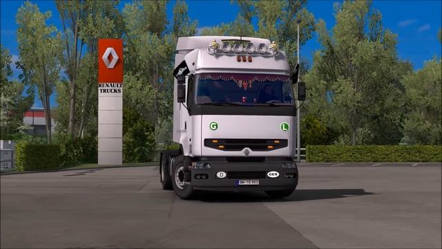 [ETS2 v1.26] Renault Premium 420 v1.0 + Cabin & Flag DLC ready смотреть онлайн