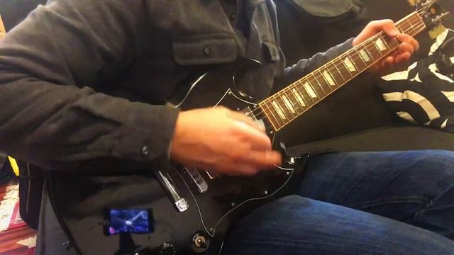 2006 Gibson SG Standard Plays AC/DC Medley through HX Stomp and DOD FX10 Bifet Preamp смотреть онлайн