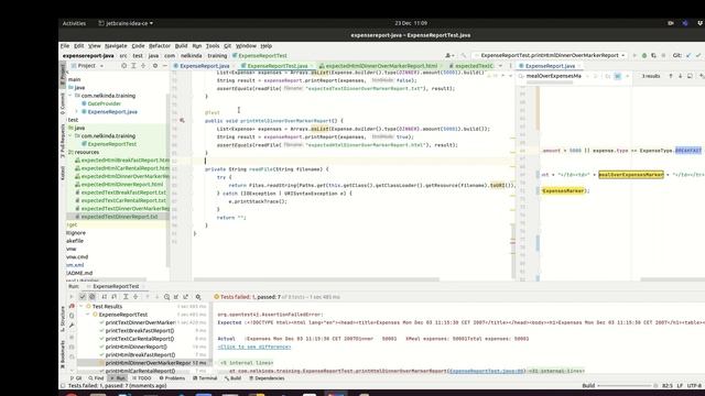 Refactoring Java Exercise [Expense Report Kata] смотреть онлайн