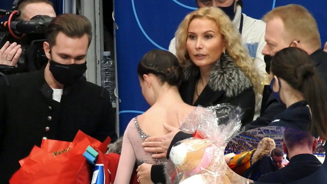 Анна Щербакова: Реакция Тутберидзе на ПП, 7 февраля 2021 г. смотреть онлайн