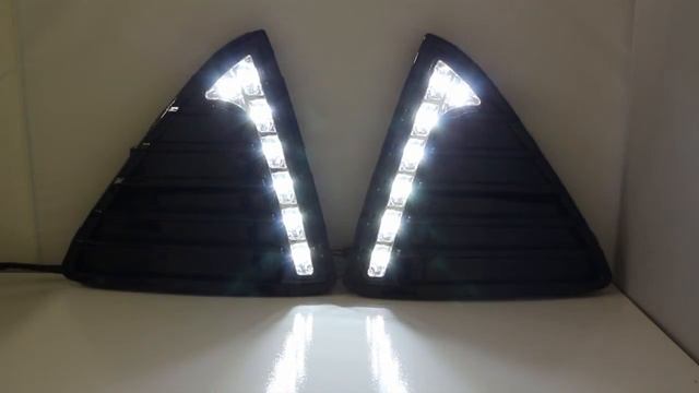 2012-2014 Ford Focus LED Daytime Running Lights смотреть онлайн