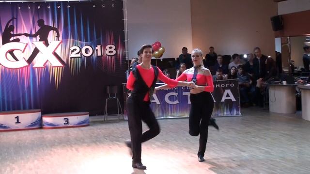 3.3.2018 Кубок АСХ Final B-class Slow 4 место №306 Иван Смурыгин - Елена Никитина смотреть онлайн