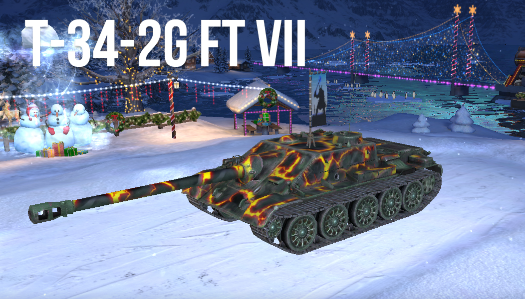 Tanks Blitz: T-34-2G FT смотреть онлайн
