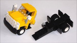 САЗ-3504 (ГАЗ-52-02) из Lego (мини-инструкция)