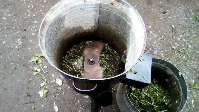 Самодельная траворезка. смотреть онлайн