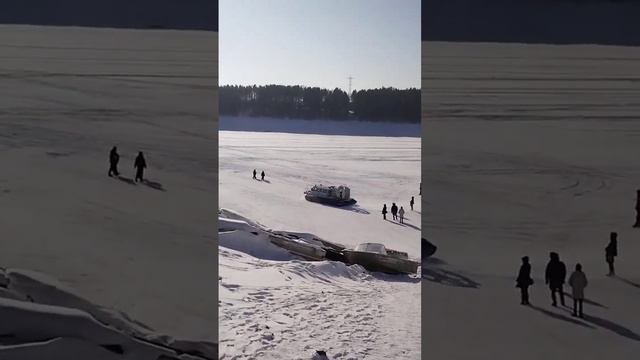 Красноярское море. СВП экскурсии #красноярск #зима #2023 смотреть онлайн