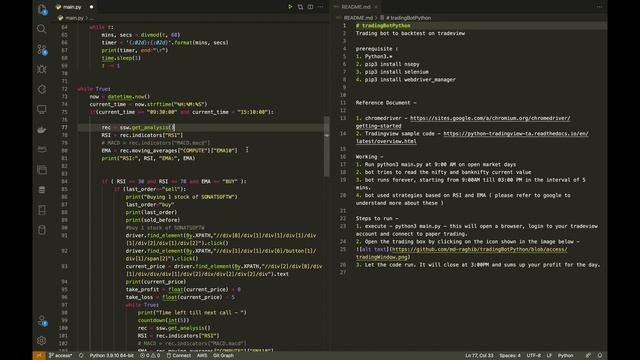 How to setup trading bot | Python Trading Bot | 4 Lakh + profit | смотреть онлайн
