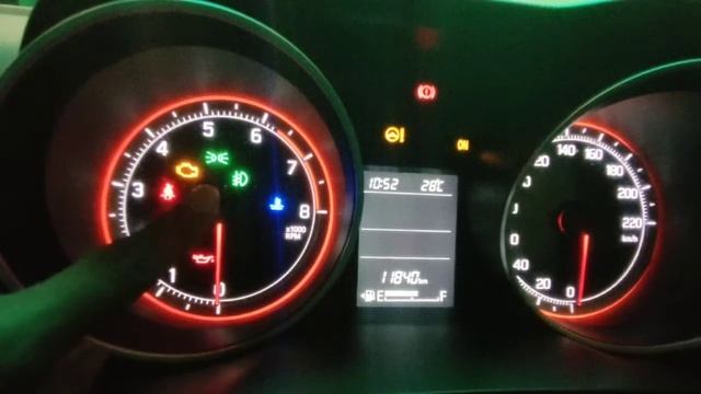 New Maruti Suzuki Swift interior lighting warning indicator light indicator смотреть онлайн