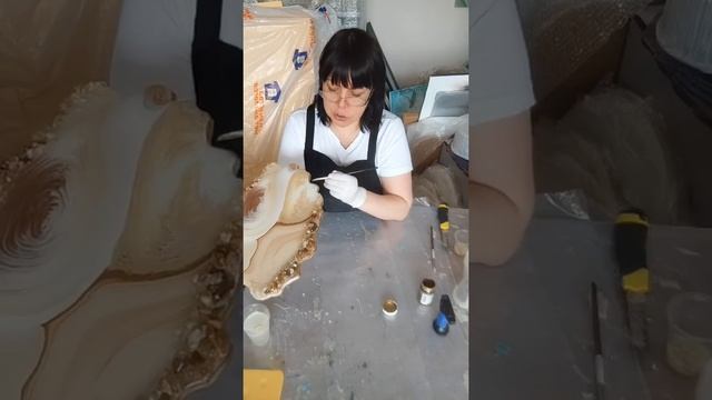 Акриловый поднос от ART RESIN LAB. (Часть 5) смотреть онлайн
