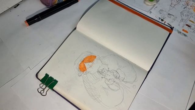 Рисую 30 дней. Челлендж. Day 4. Challenge Art смотреть онлайн