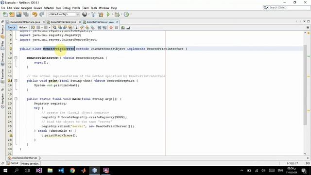 Remote Method Invocation смотреть онлайн