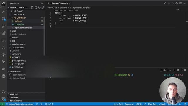 DevOps Kitchen AWS Веб сайт в контейнере на LightSail смотреть онлайн