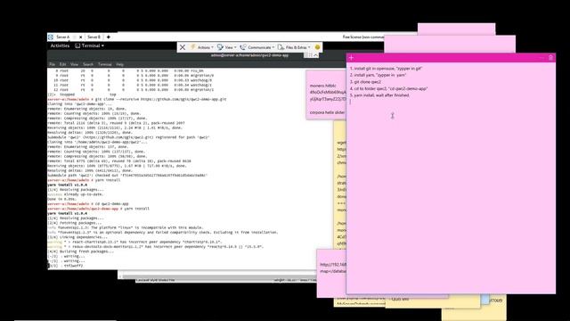 Step by step installation Qgis web client 2 in linux OpenSUSE смотреть онлайн