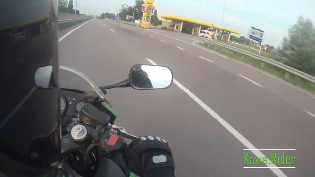 Прохват по Киев-Харьков на Honda CBR600F4 смотреть онлайн