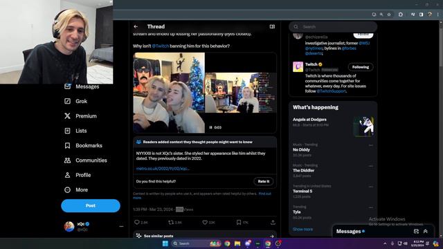xQc reacts to kissing his sister смотреть онлайн
