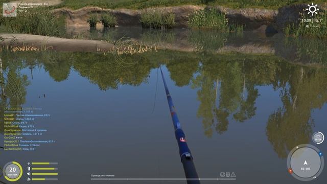 Русская рыбалка 4. Поплавок на Вьюнке. Пескарь и елец. смотреть онлайн