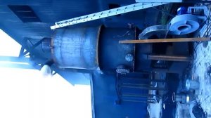 Газогенератор на сырой щепе и опиле.