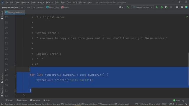Debugging ,Syntax Error and Logical Error [ Video Number 14 ] смотреть онлайн