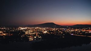 Огни ночного города (4K)