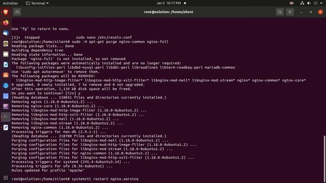 nginx service: Failed with result 'exit code' || process exited, code=exited, status=1/FAILURE смотреть онлайн