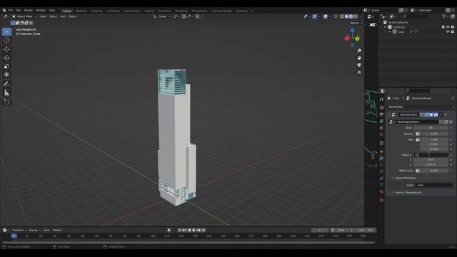 Procedural Building Generator for Blender смотреть онлайн
